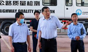 河南省科技厅资源环境与社会事业处领导莅临乐玩体育在线集团开展调研工作