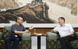 中国工程机械工业协会秘书长吴培国到访乐玩体育在线集团